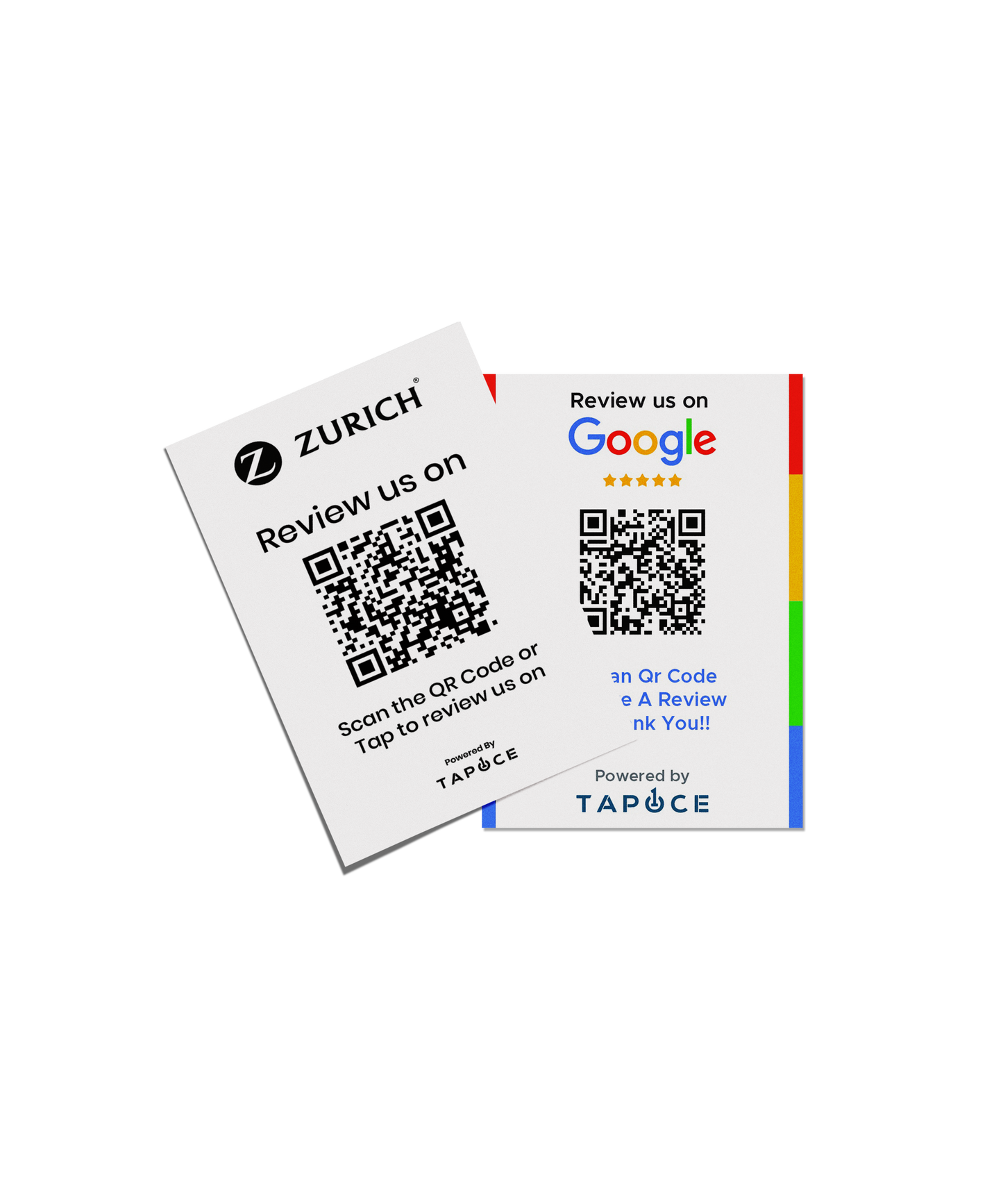 Google Review Digital Cards Customised