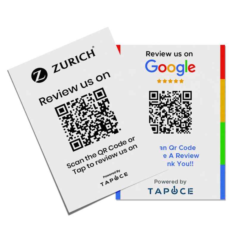 Google Review Digital Cards Customised
