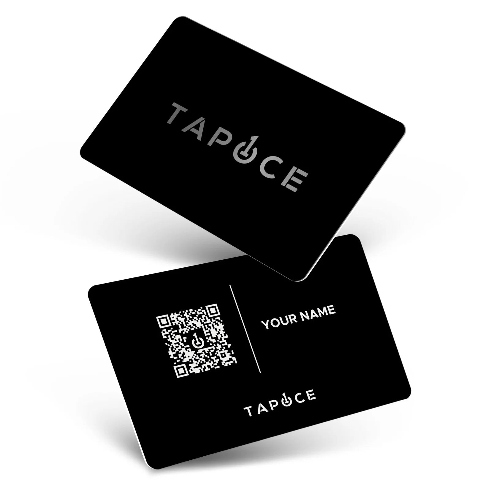 Metal NFC Business Card -Black - Digital Business Cards By TapOnce