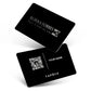 Metal NFC Business Card -Black - Digital Business Cards By TapOnce