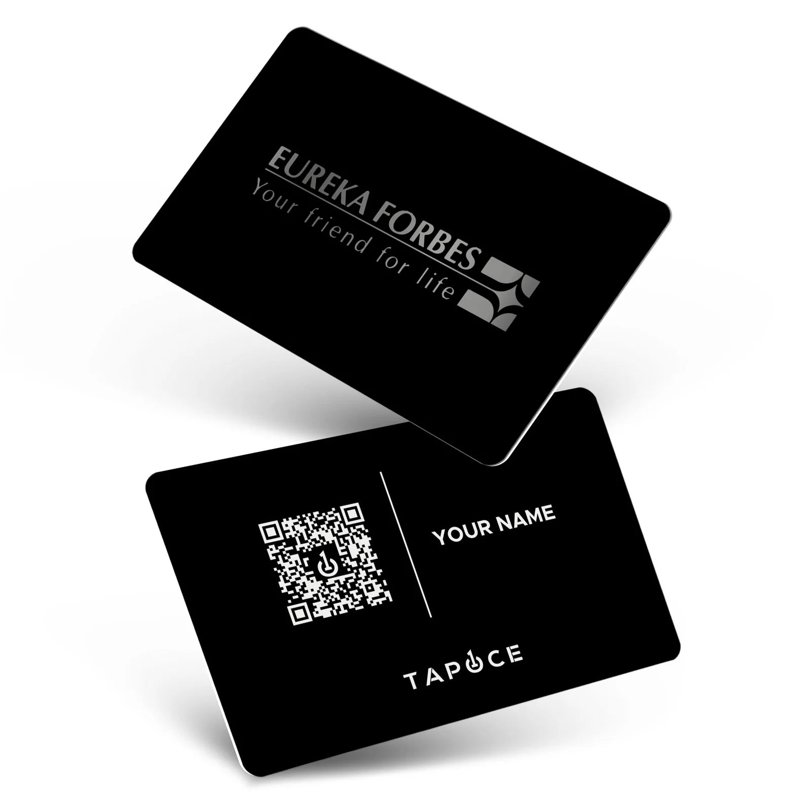 Metal NFC Business Card -Black - Digital Business Cards By TapOnce
