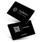 Metal NFC Business Card -Black - Digital Business Cards By TapOnce