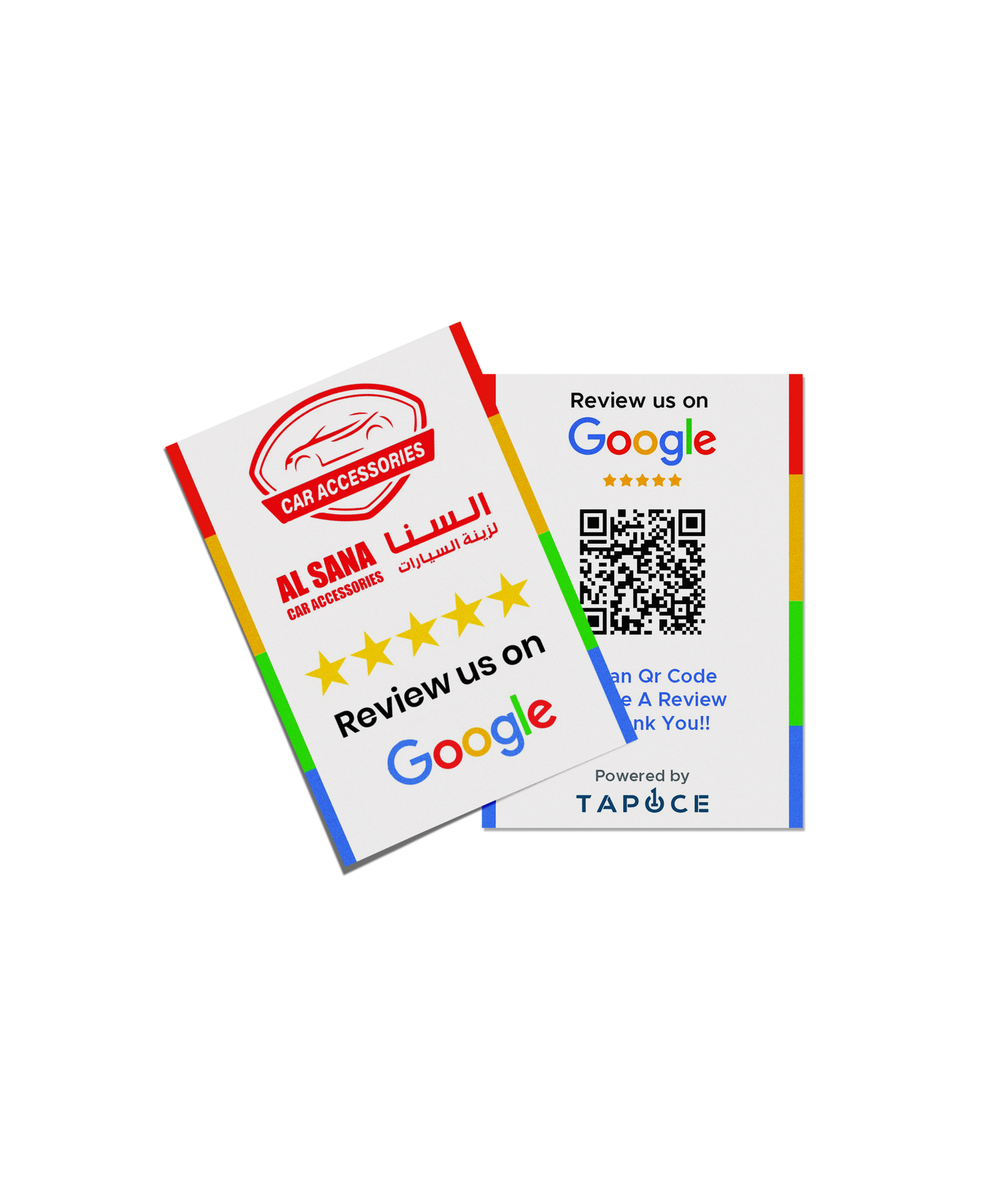 Google Review Digital Cards Customised