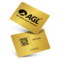 Metal NFC Business Card – Gold - Digital Business Cards By TapOnce