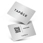 Metal NFC Business Card – Silver - Digital Business Cards By TapOnce