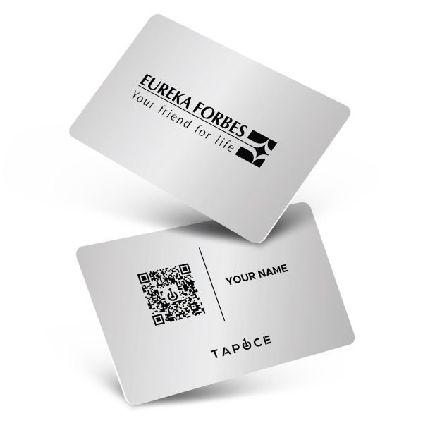 Metal NFC Business Card - Silver