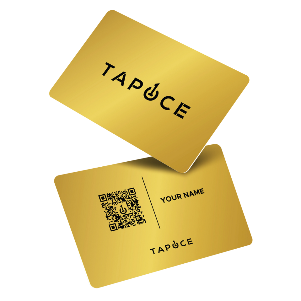Gold Metal NFC Business Card