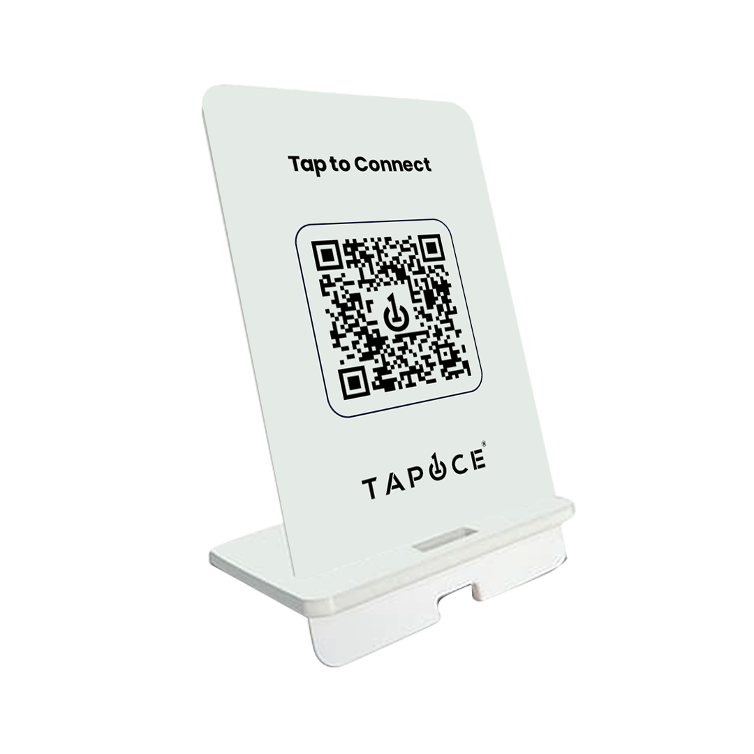 Acrylic NFC Stand White